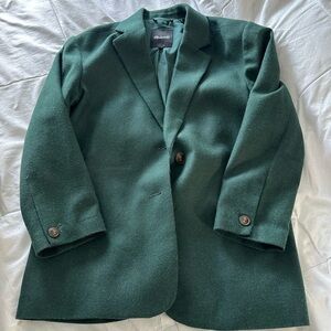 Madewell emerald Green Blazer